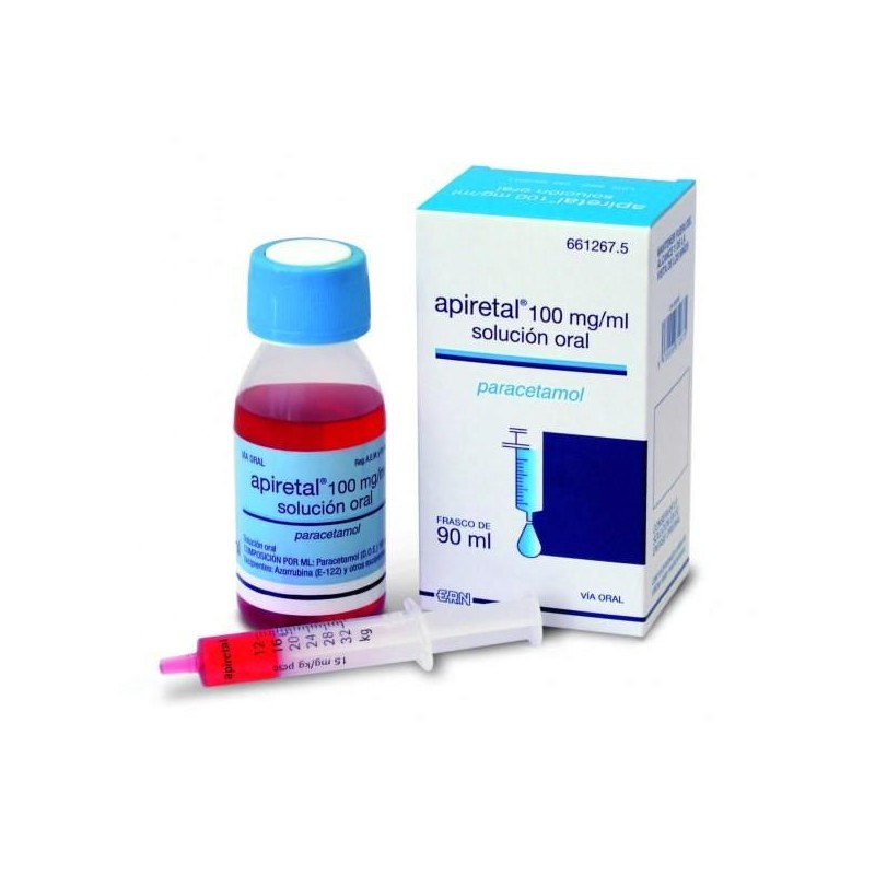 APIRETAL 100 MG/ML SOLUCION ORAL 90 ML