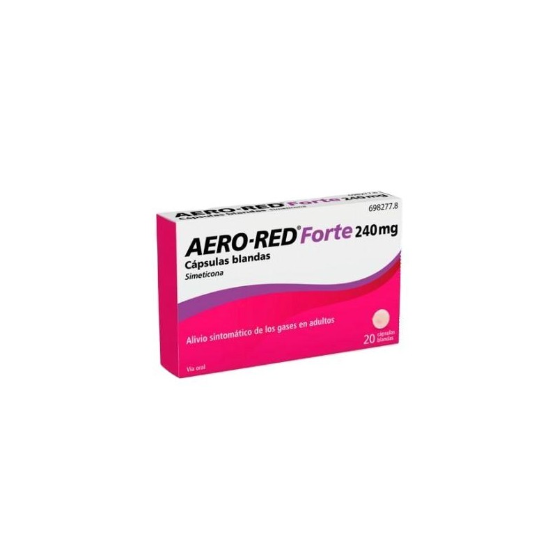 AERO RED FORTE 240 MG 20 CAPSULAS BLANDAS