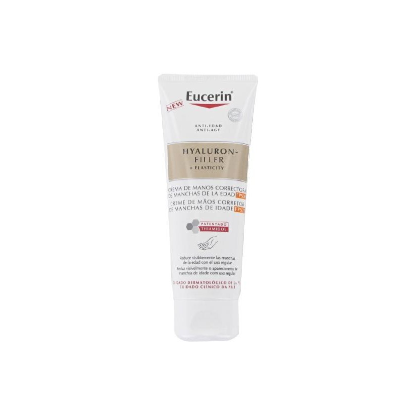 EUCERIN HYALURON FILLER + ELASTICITY CREMA DE MANOS 1 TUBO 75 ML
