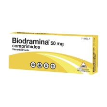 BIODRAMINA 50 MG 4 COMPRIMIDOS
