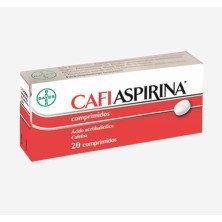 CAFIASPIRINA 500/50 MG 20 COMPRIMIDOS
