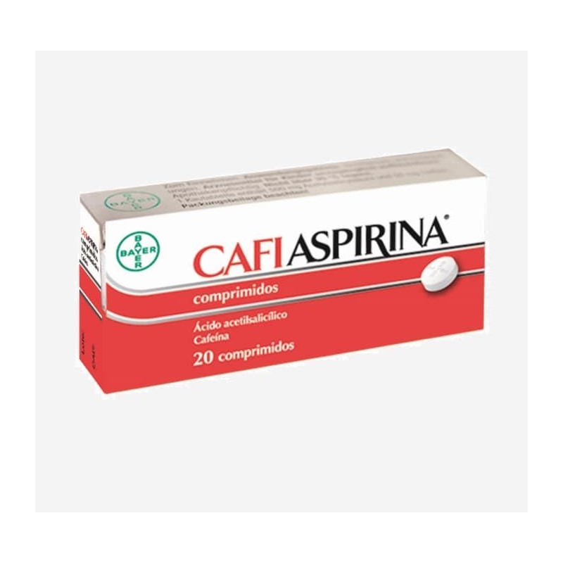 CAFIASPIRINA 500/50 MG 20 COMPRIMIDOS