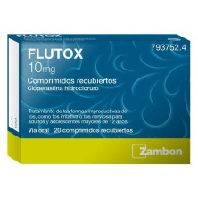 FLUTOX 10 MG 20 COMPRIMIDOS