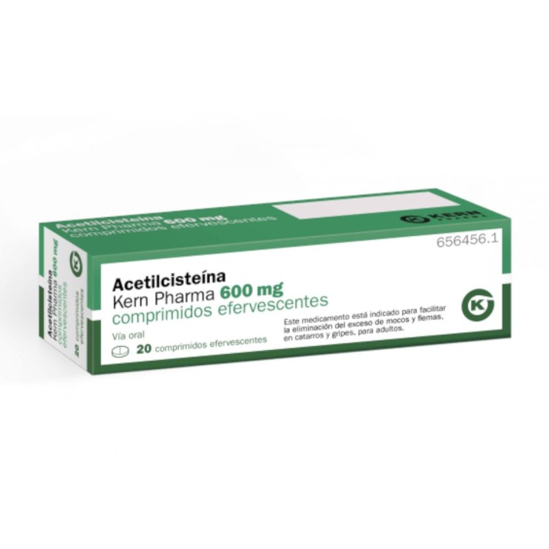 Acetilcisteína Kern Pharma 600 mg