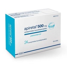 APIRETAL 500 MG 24 COMPRIMIDOS BUCODISPERSABLES