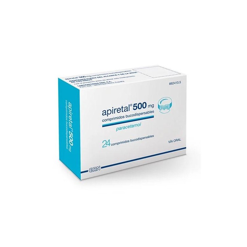 Apiretal 500 MG Comprimidos Bucodispersables