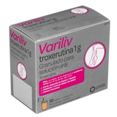 Variliv Troxerutina 1g Sobres