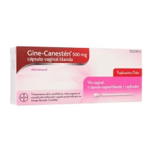 GINE-CANESTEN 500 MG 1 CAPSULA VAGINAL BLANDA