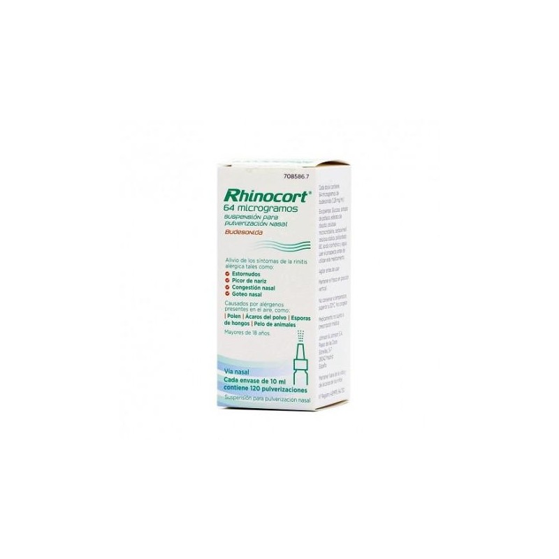 RHINOCORT  PULVERIZACION NASAL 120 DOSIS