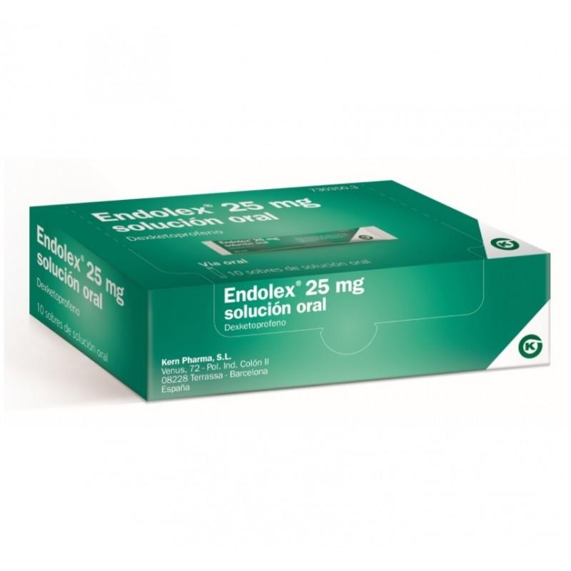 ENDOLEX 25 MG 10 SOBRES