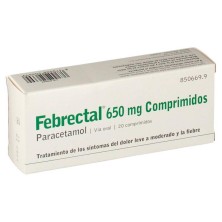 FEBRECTAL 650 MG 20 COMPRIMIDOS