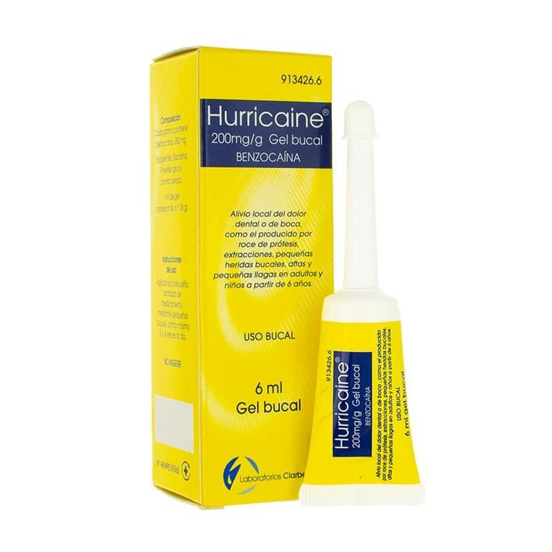 HURRICAINE 20% GEL TOPICO 6 ML