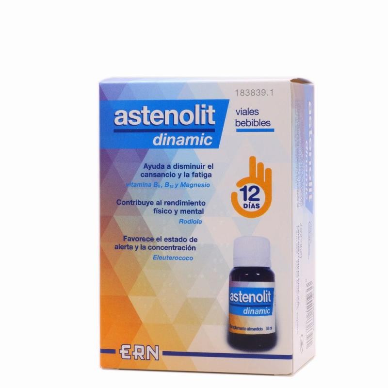 ASTENOLIT DINAMIC VIALES BEBIBLES 12 VIALES