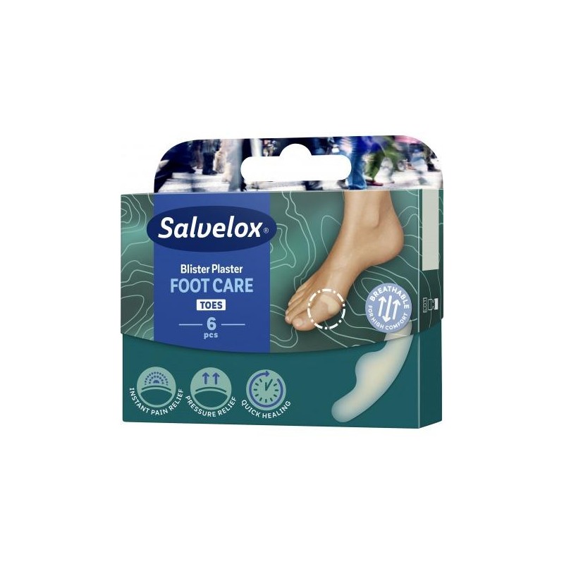 SALVELOX PROTECTORES APOSITOS HIDROCOLOIDES 6 UNIDADES