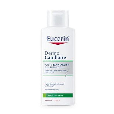 EUCERIN DERMOCAPILLAIRE CHAMPU ANTICASPA GRASA 250 ML