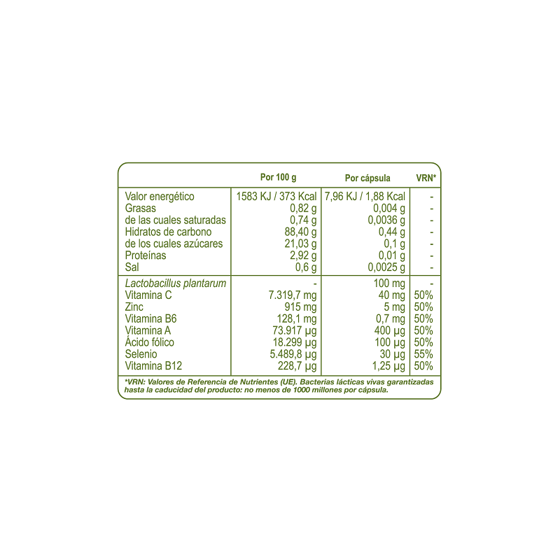 LACTOFLORA PROTECTOR INMUNITARIO 30 CAPSULAS