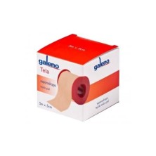 ESPARADRAPO GALENO TELA PIEL 5 M X 2,5 CM