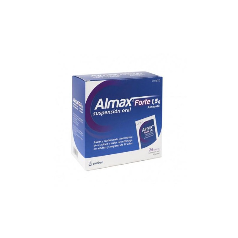ALMAX FORTE 1.5 G 24 SOBRES SUSPENSION ORAL