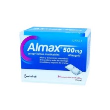 ALMAX MASTICABLES 500 MG 54 COMPRIMIDOS 