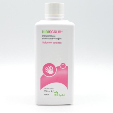 HIBISCRUB 4% SOLUCION TOPICA 500 ML
