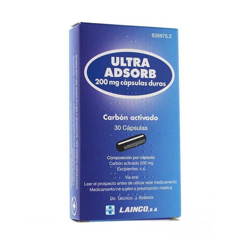 ULTRA ADSORB 200 MG 30 CAPSULAS