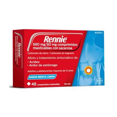 RENNIE 48 COMPRIMIDOS C/ SACAROSA