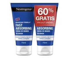 NEUTROGENA CREMA DE MANOS RAPIDA ABSORCION 2 x 75 ML