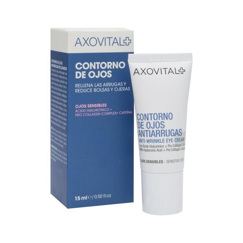 AXOVITAL CREMA CONTORNO OJOS ANTIARRUGAS RELLENA
