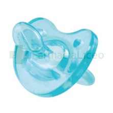 CHUPETE SILICONA CHICCO PHYSIO SOFT ANATOMICO GOMA 12M+ ROSA