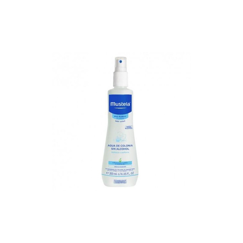 MUSTELA BEBE AGUA DE COLONIA SIN ALCOHOL 200 ML