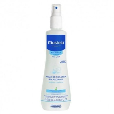 MUSTELA BEBE AGUA DE COLONIA SIN ALCOHOL 200 ML