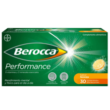 BEROCCA PERFORMANCE NARANJA 30 COMP EFERV