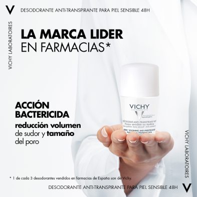 DESODORANTE BOLA PIEL SENSIBLE VICHY 50 ML
