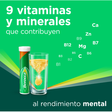 BEROCCA PERFORMANCE NARANJA 30 COMP EFERV