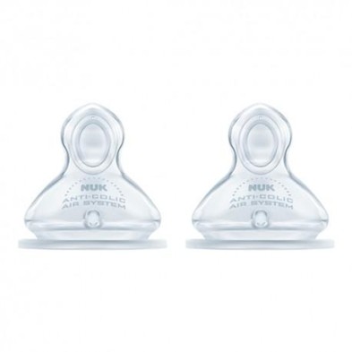 TETINA SILICONA ANTICOLICO NUK FIRST CHOICE T-1