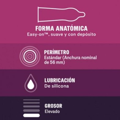 DUREX SIN LATEX PRESERVATIVOS 12 U