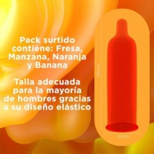 DUREX PLEASUREFRUITS PRESERVATIVOS 12 UNIDADES
