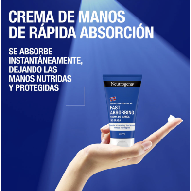 NEUTROGENA CREMA DE MANOS RAPIDA ABSORCION 75 ML DUPLO