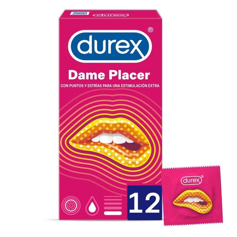DUREX DAME PLACER PRESERVATIVOS 12 U