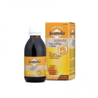 JUANOLA JARABE PROPOLIS CON MIEL TOMILLO Y ALTEA 125 ML