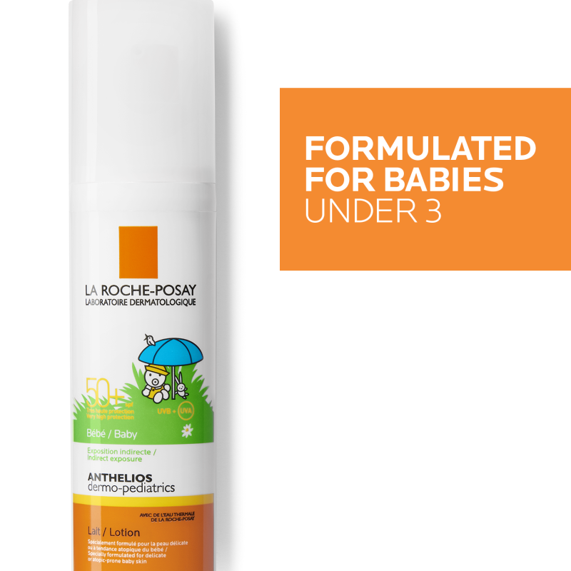 ANTHELIOS SPF-50+ DERMOPEDIATRICO BEBE LECHE 50 ML