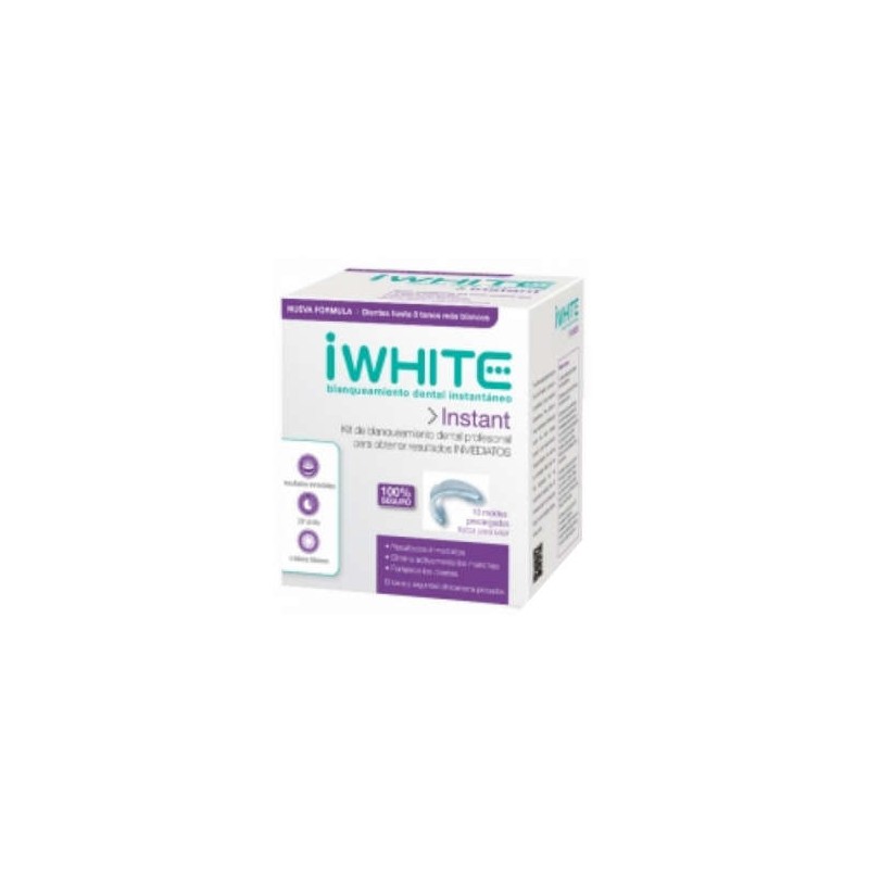 IWHITE 2 INSTANT MOLDE DENTAL PRECARGADO 10 MOLDES