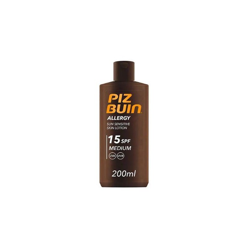 PIZ BUIN ALLERGY FPS - 15 PROTECCION MEDIA LOCION PIEL SENSIBLE 200 ML