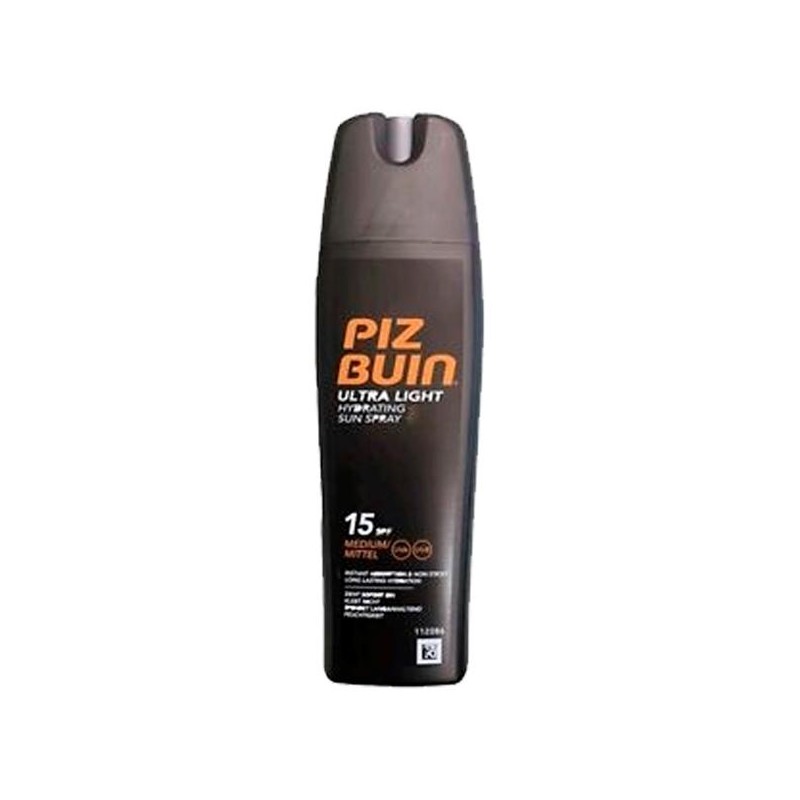PIZ BUIN SPRAY SOLAR HIDRATATNE ULTRA LIGHT FPS +15 200 ML