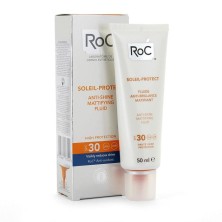 ROC SOLEIL PROTECT FLUIDO MATIFICANTE ANTIBRILLOS SPF 30 50 ML