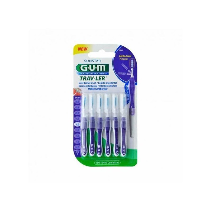 CEPILLO INTERDENTAL VIAJE GUM 1512 TRAV-LER EXTR