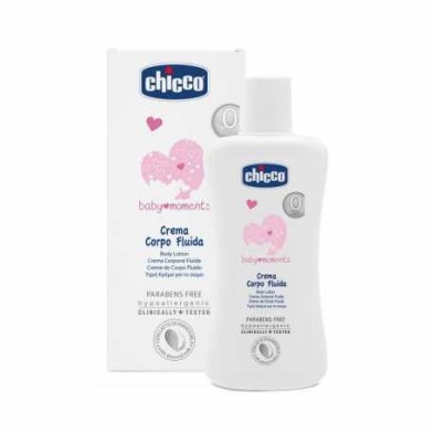 CREMA CORPORAL FLUIDA CHICCO BABY MOMENTS 200 ML