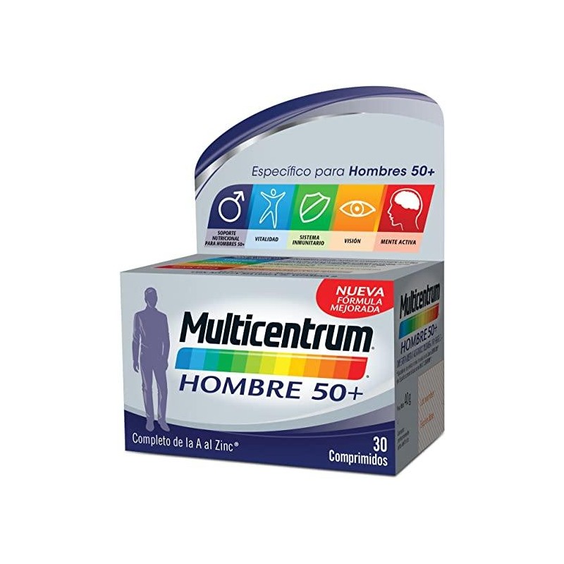 MULTICENTRUM HOMBRE 50+ 30 COMP