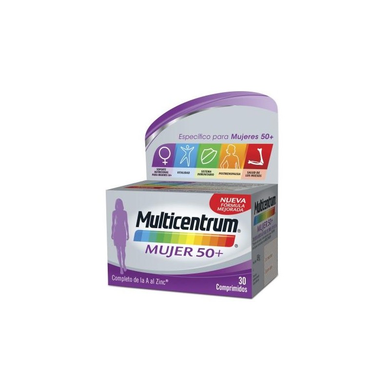 MULTICENTRUM MUJER 50+ 30 COMP