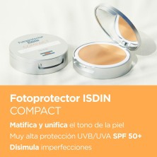 FOTOPROTECTOR ISDIN COMPACT SPF-50+ MAQUILLAJE COMPACTO ARENA